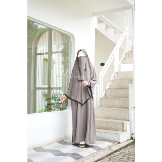 Gamis Set Renda GSR16 by Zanuba