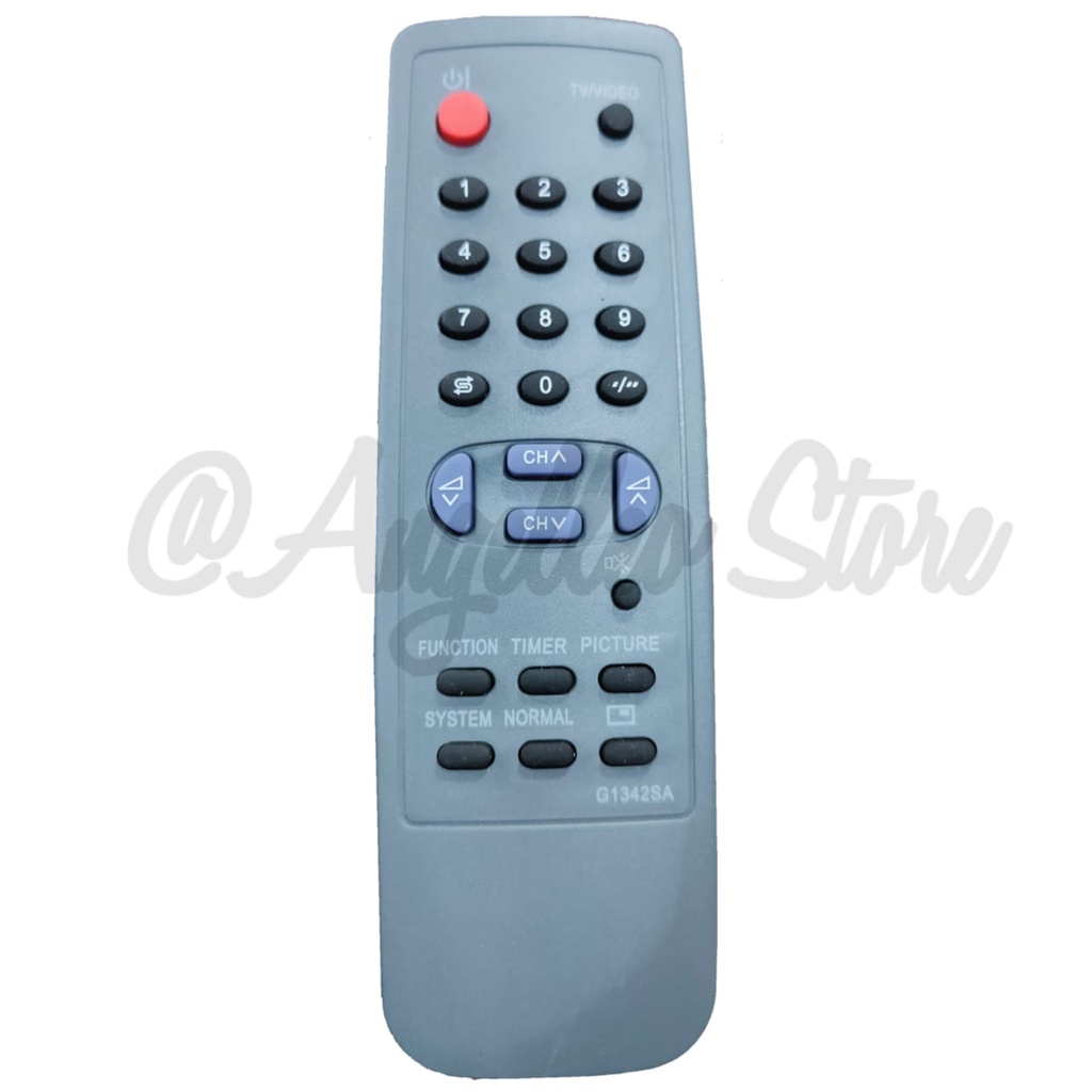 Remot TV Multi~TV Tabung~SHARP~ABU/HITAM~BARU