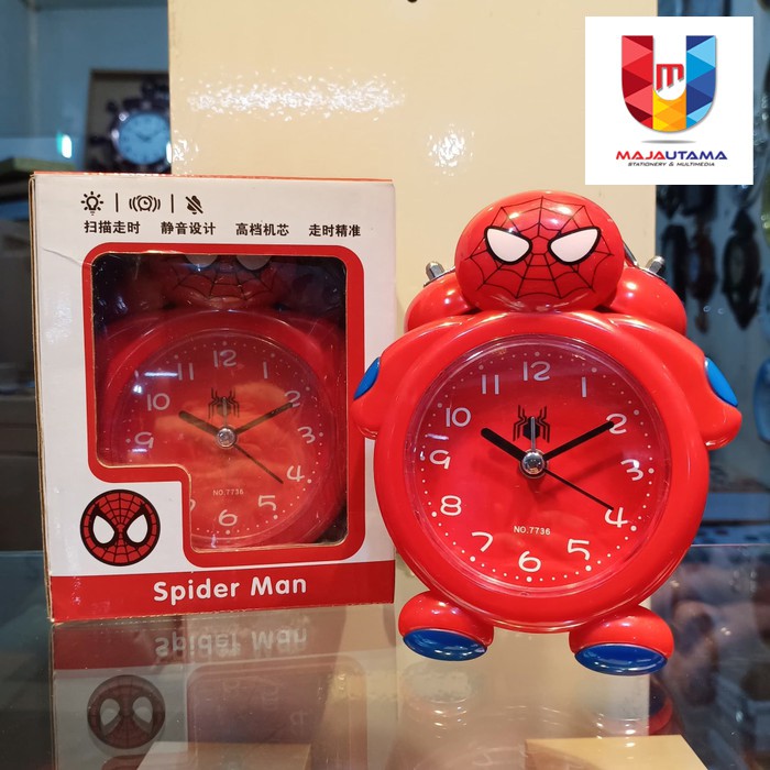 JAM WAKER ALARM KARAKTER SPIDERMAN