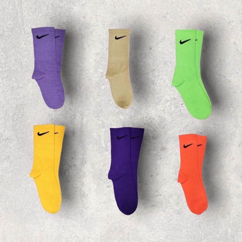 KAOS KAKI PANJANG MOTIF NIKE PREMIUM WARNA