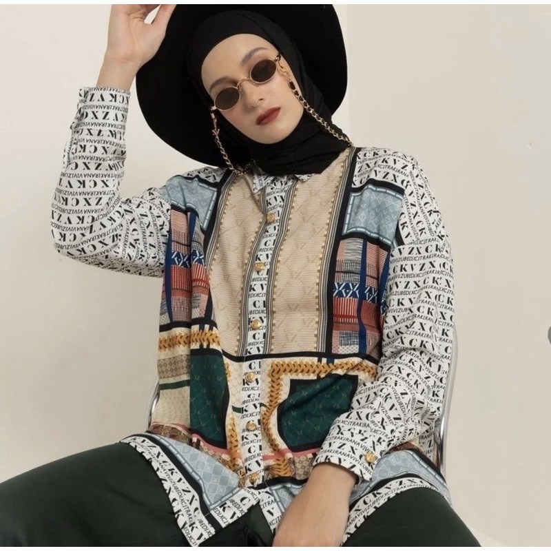 Vivi Zubedi Fyura Top White VZXCK