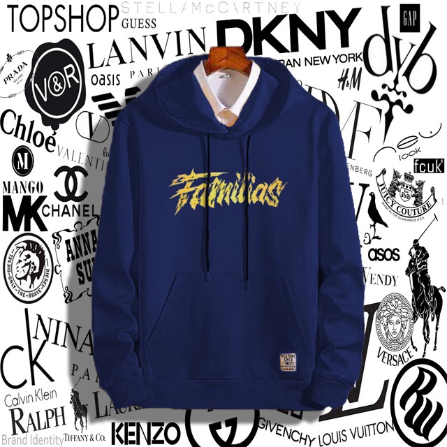 (BISA BAYAR DI TEMPAT) JAKET SWEATER HOODIE PRIA FAMILIAS NAVY MURAH