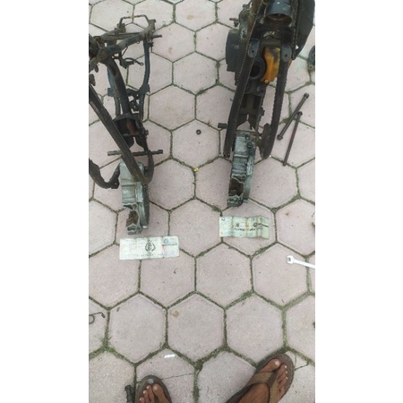 Rangka Frame Rx king stnk crankcase