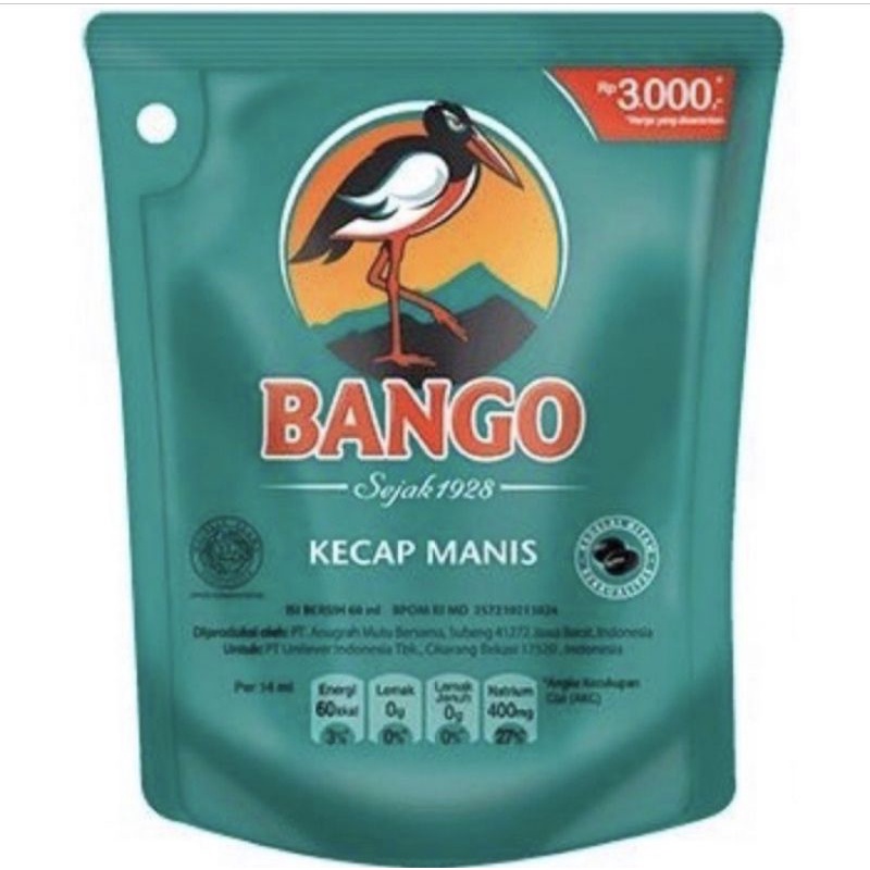 

KECAP MANIS BANGO 60ml