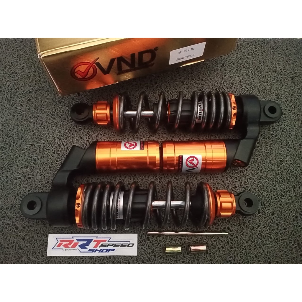 SHOCK JUPITER / F1ZR VND AK999 B1 FULL BLACK &amp; RED &amp; GOLD TABUNG