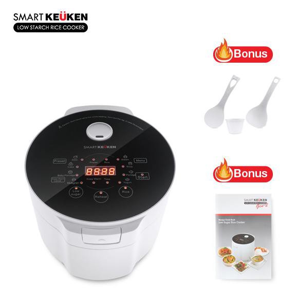 NEW / SMART KEUKEN Low Sugar Rice Cooker Gen 2 Rice Cooker Kesehatan / BERKUALITAS