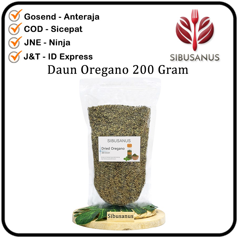 

Oregano Bubuk - Daun Oregano - Oregano Dry - Dried Oregano - Oregano Flake 200gram