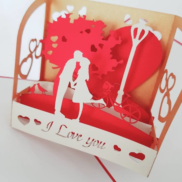 

Promo I Love You 3D Gift Card Kartu Ucapan by LARVA