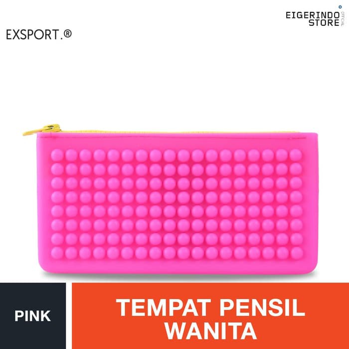 

FREE ONGKIR Exsport Dotty Pencase - Pink