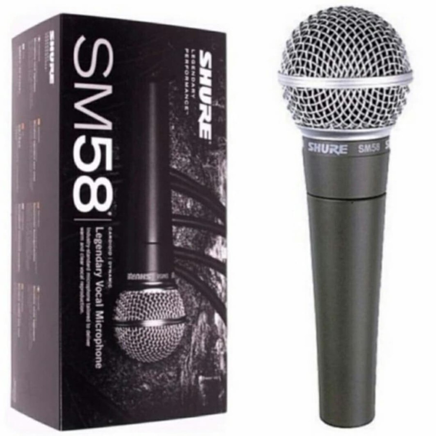 GROSIR MIC MICRPHONE SHURE SM58 PRODUK BAGUS