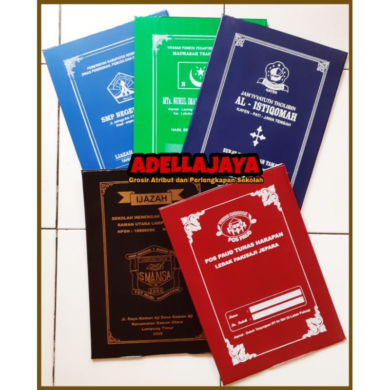 

Map Nafa Sablon Raport/Ijazah Custom Murah - Atribut Sekolah