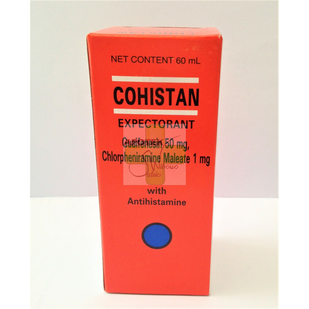 Obat Batuk Berdahak Cohistan Expectorant 60 ml