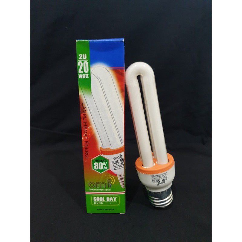 Lampu PLC 2U omi 20w
