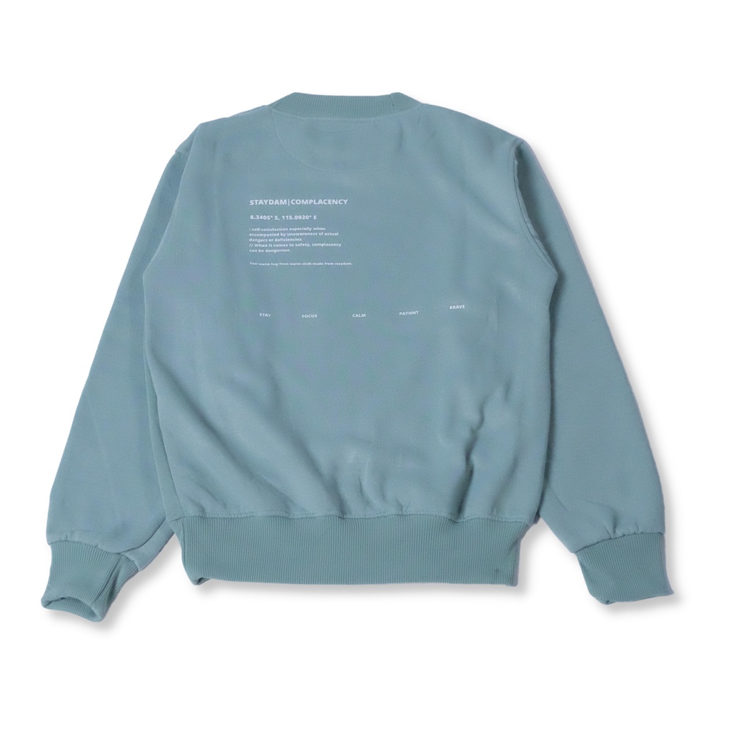 Staydam - Sage Green Sweater Complacency