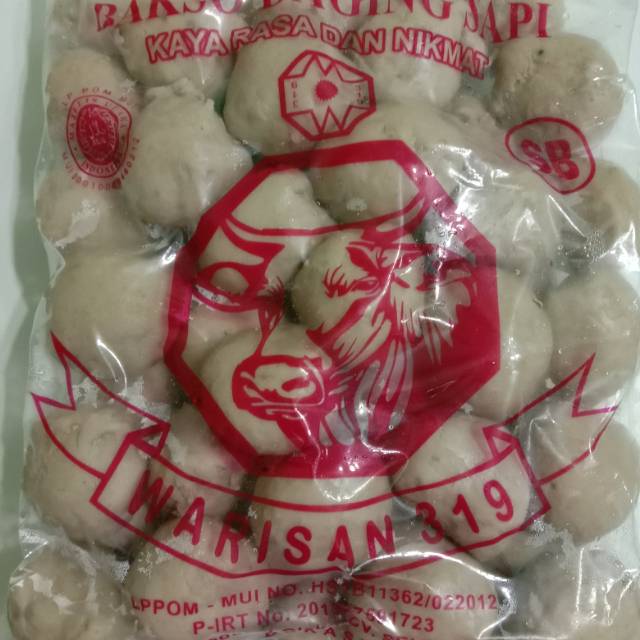 

Bakso warisan isi 50 butir