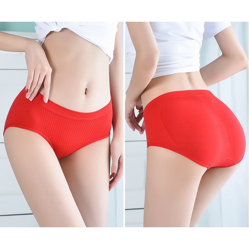 BV.ID CD539 CELANA DALAM WANITA BRIEFS ELASTIS CD SEAMLESS HIGH WAIST BAHAN KATUN