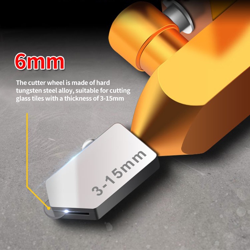 Glass Knife 2 IN 1 Cutting Tool Set Alat Pemotong Kaca/Ubin/Keramik Ubin
