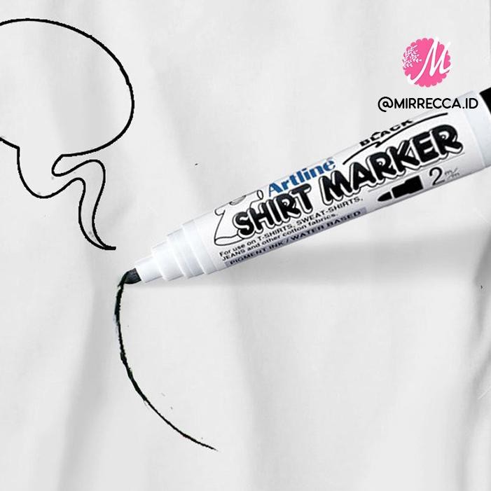 

SHOPEE MALL SPIDOL KAIN PERMANEN ARTLINE SHIRT MARKER 2.0 MM PIGMENT INK WATER BASED EKT-2 terbaru