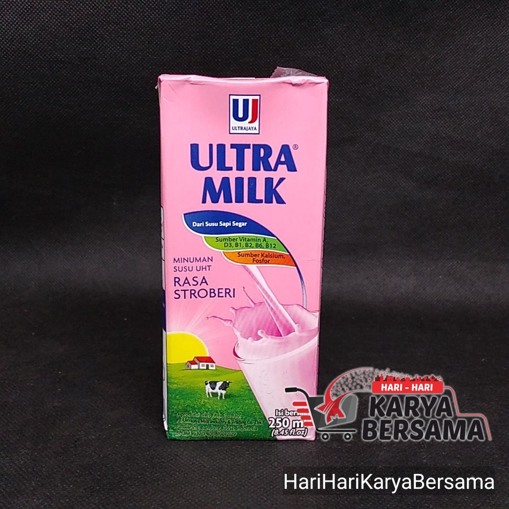 

SUSU CAIR ULTRA MILK STRAWBERRY UHT 250ML