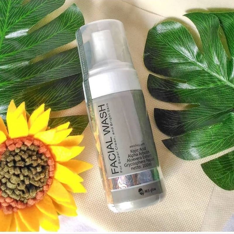 FACIAL WASH MS GLOW ORIGINAL SELLER RESMI