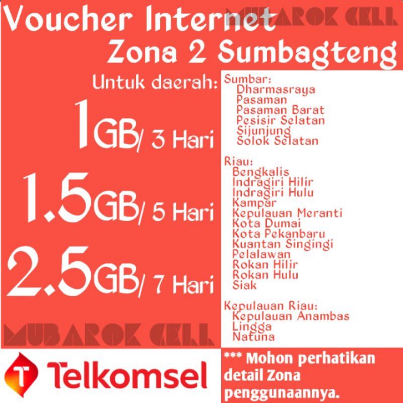 Kirim Kode via Chat Voucher Telkomsel Zona 2 Sumbar, Riau dan Kepulauan Riau