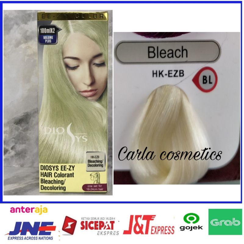 Bleaching rambut diosys 100ml / Bleach rambut diosys set 100ml