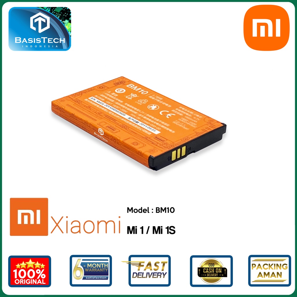 BATERAI XIAOMI Mi 1 - XIAOMI Mi 1S - BM10 - ORI