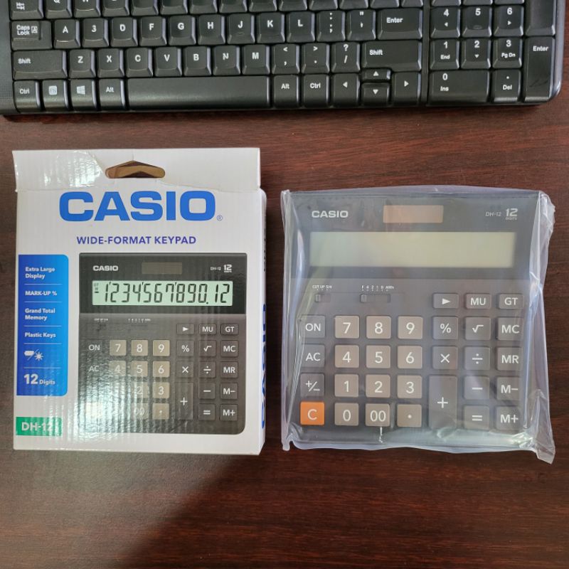 

Kalkulator CASIO DH-12 (12 Digit) 100% ORIGINAL GUARANTEED