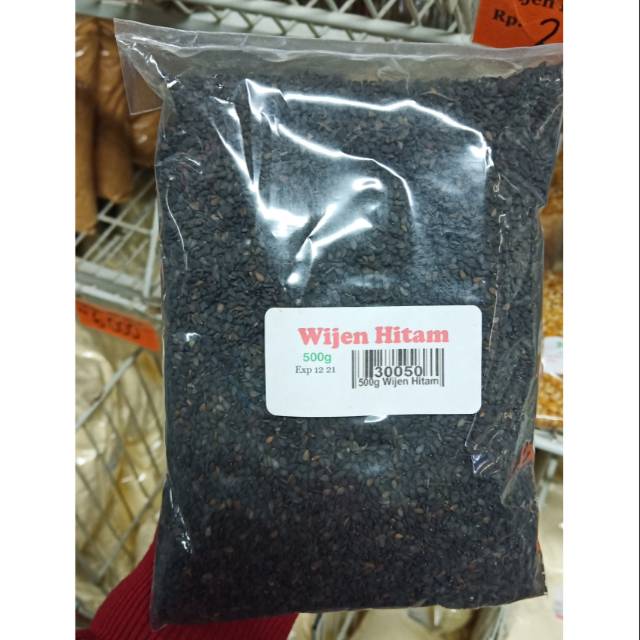 

500GR WIJEN HITAM / DARK SESAME SEEDS ORGANIC