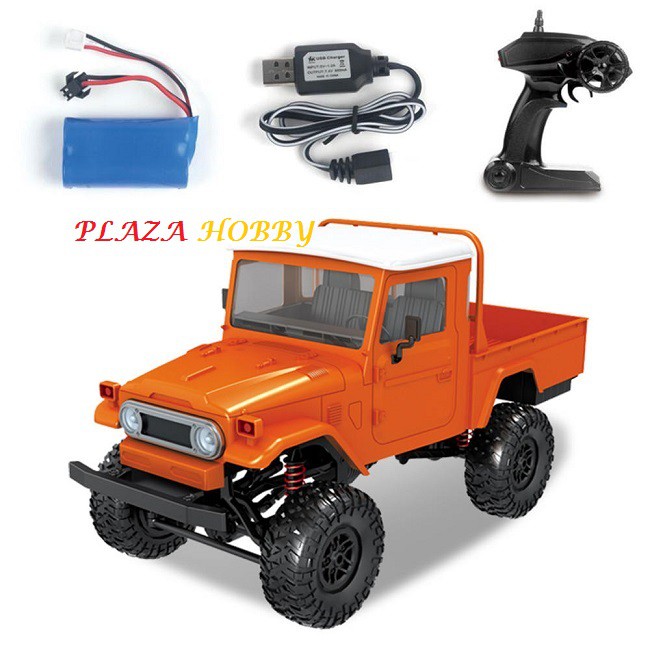 MN model MN45 RTR 2.4ghz skala 1/12 4WD mobil rc V WPL C24 - Abu-abu