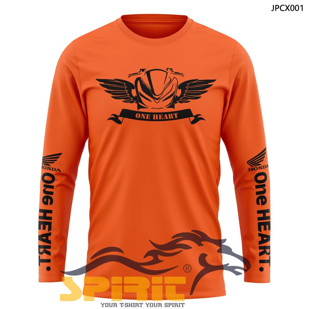 baju motor honda raider lengan panjang pria premium distro all color