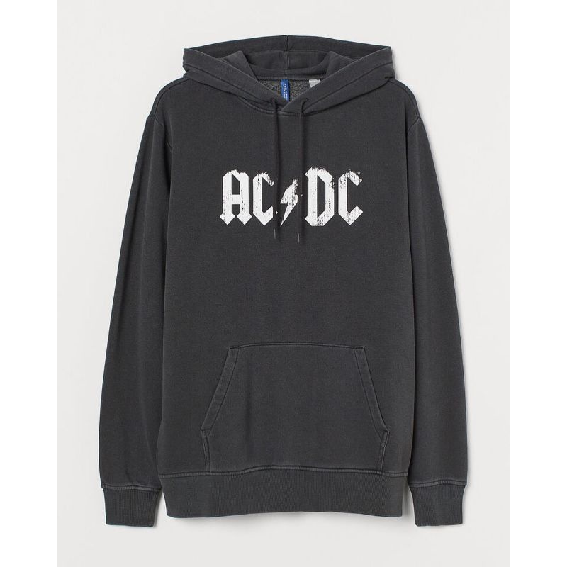 Hoodie ACDC Dark Grey H&amp;M