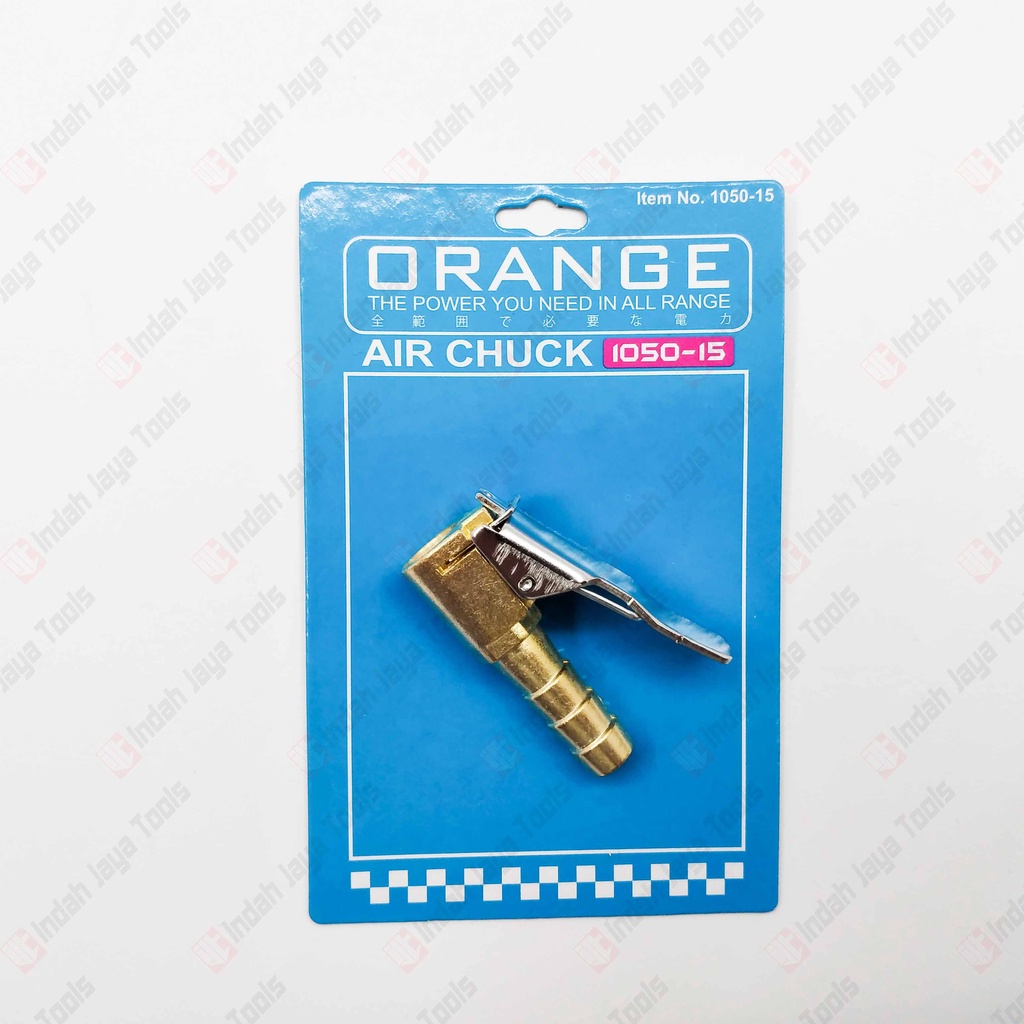 ORANGE 1050-15 KLIP Air Chuck Isian Angin Ban Model Jepit Tire Clip