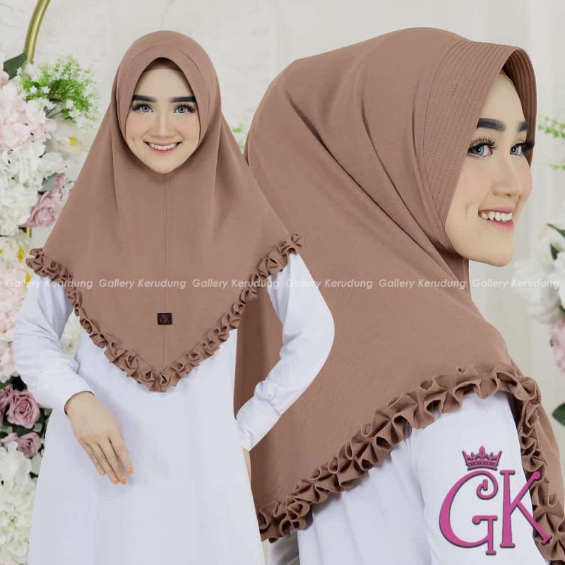 JILBAB PET GOTIK CRINCLE / JILBAB GOTIK / JILBAB INSTAN / HIJAB INSTAN / JILBAB PET / JILBAB CRINCLE / BERGO CRINCLE / JILBAB INSTAN PET