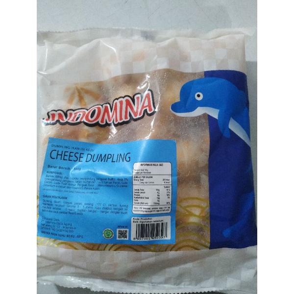 

INDOMINA DUMPLING CHEESE 500gr