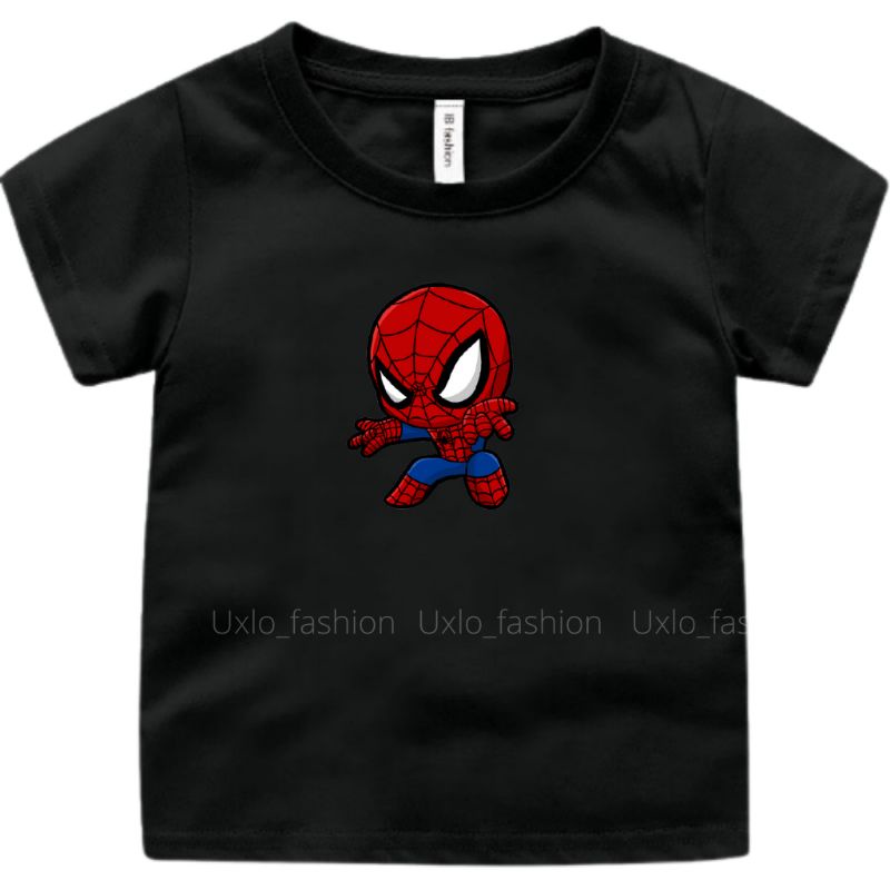 KAOS ANAK LAKI LAKI SUPERHERO SPIDERMAN UMUR 2 SAMPAI 9 TAHUN UXLO FASHION