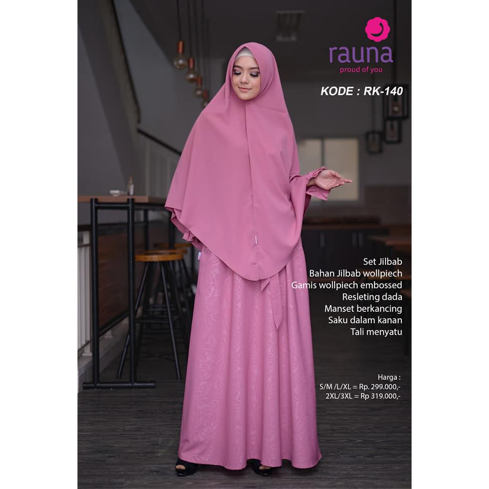 Dress Wanita Rauna / RK - 140 / Fashion Muslim