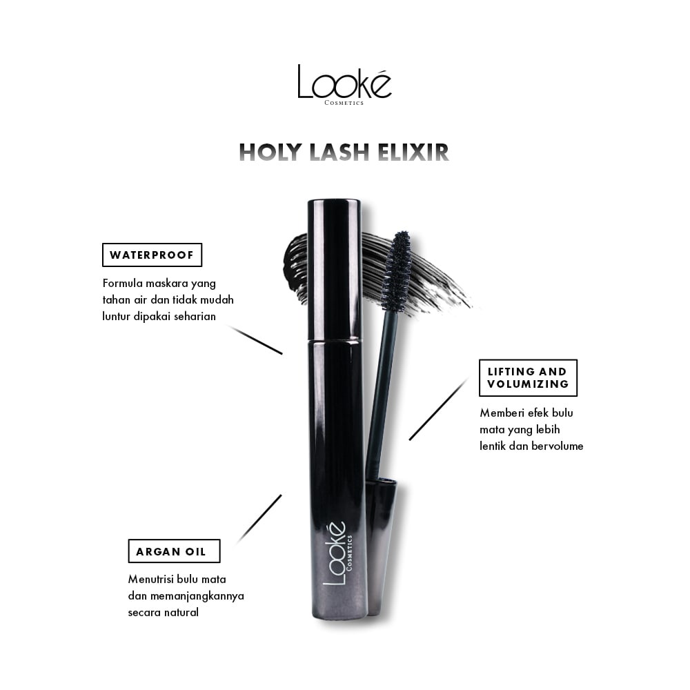 Maskara Looke Holy Lash Elixir Hades