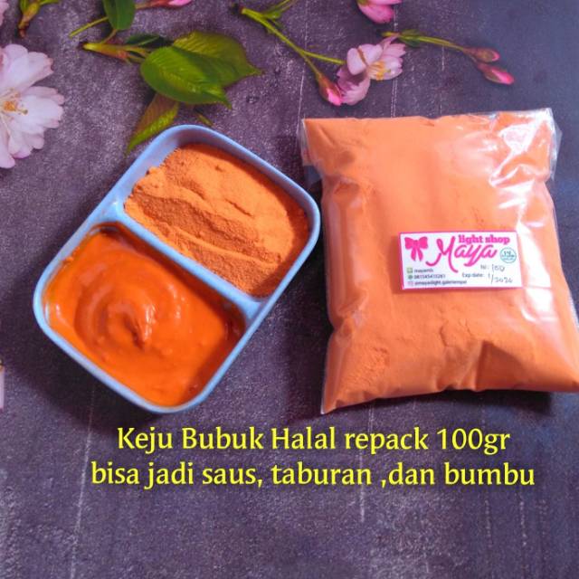 Keju bubuk 1kilo oren saus keju halal termurah cheese sauce bumbu tabur