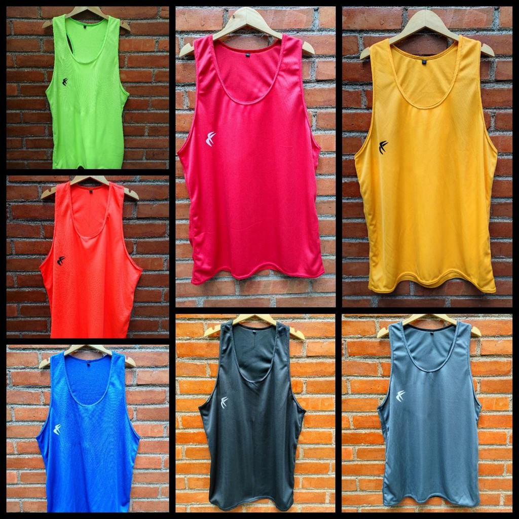 SINGLET LARI COWOK E-EASY APPAREL DRIFIT LARI RUNNING GYM