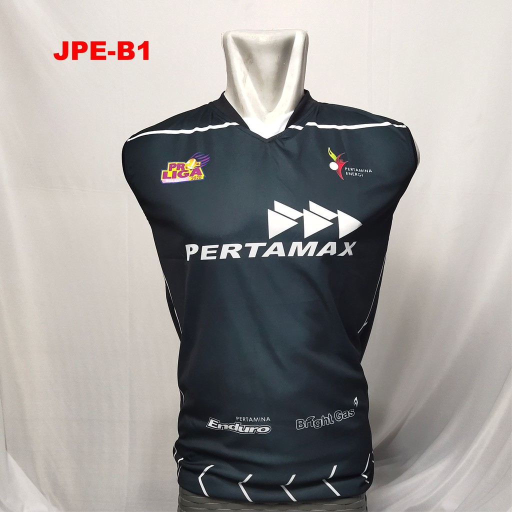 jersey voli printing kaos voly proliga baju jpe jakarta pertamina