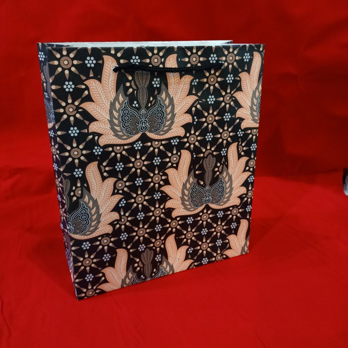 

✨ BISA COD ✨ paper bag batik mini bahan tebal isi 12 pcs terlaris dan termurah
