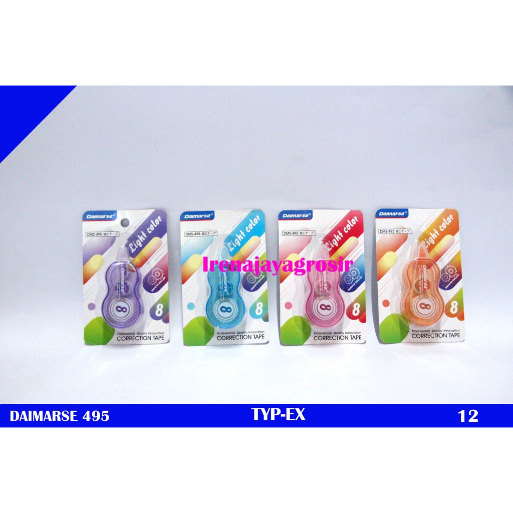 

Correction tape / tip x roll mini 6 meter / tipe x pita / Daimarse dms-495