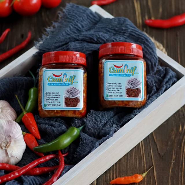 

Sambal baby cumi dan sambal teri