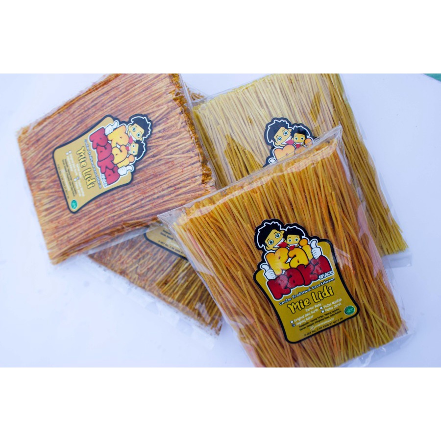 

Mie Lidi RAIRAKA | Mie Lidi 250 Gram | Makanan Ringan | Cemilan Murah - Jagung Baka
