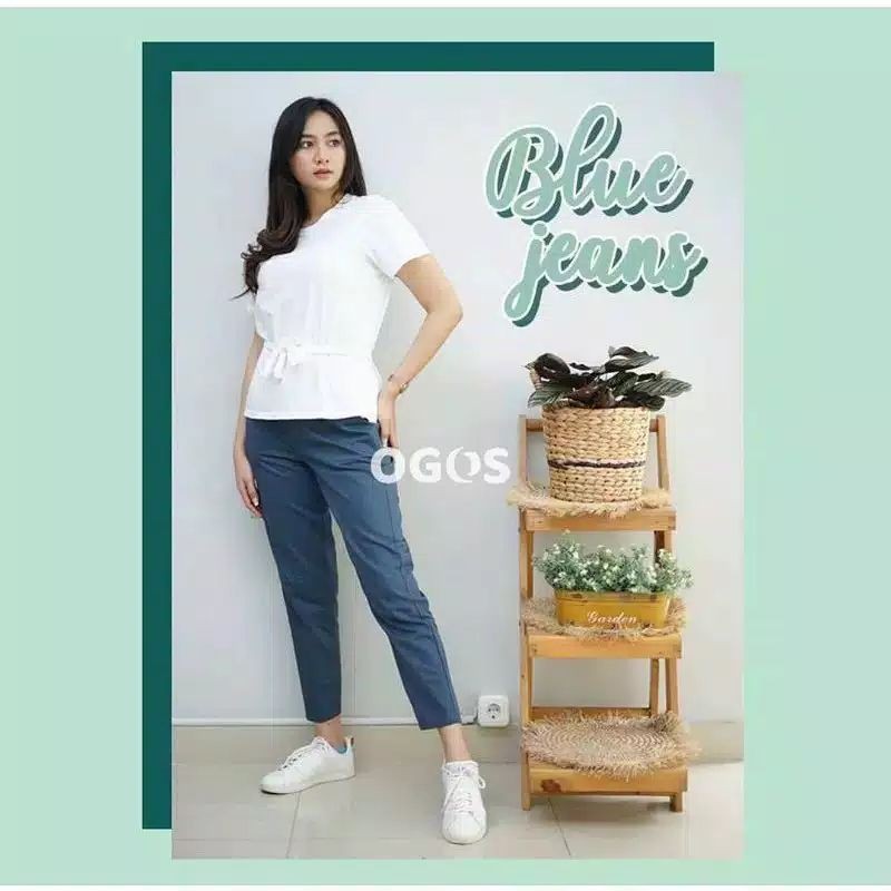 CELANA BAGGY PANTS OGOS BLUE JEANS