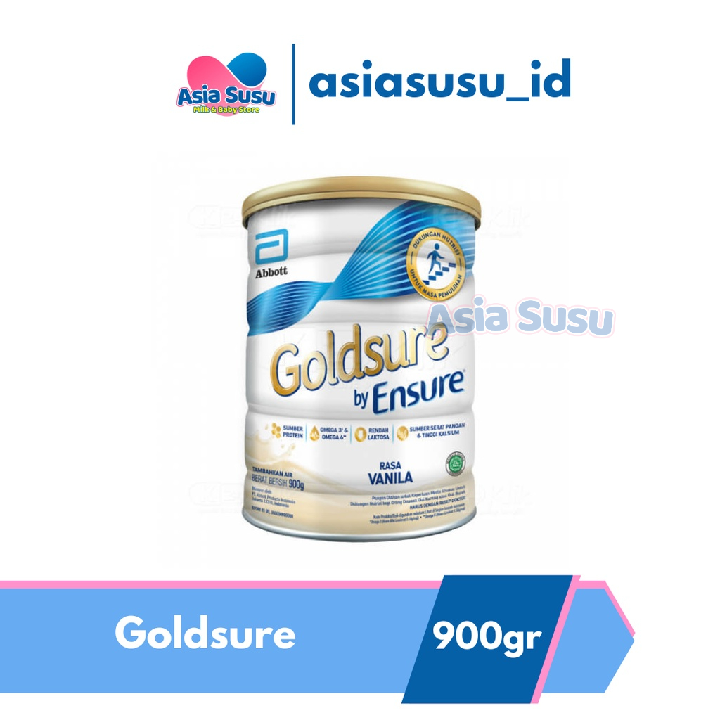 

Goldsure By Ensure Vanilla 800gr - Susu Khusus untuk Kebutuhan Nutrisi