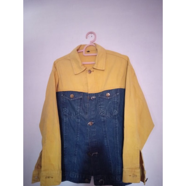 jaket denim/levis two tone preloved bekas