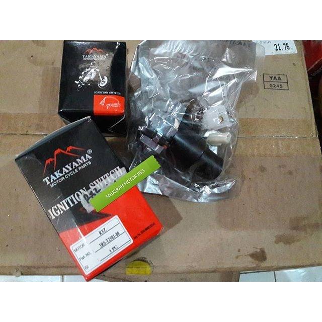 Kunci kontak sepeda motor yamaha rxz merk takayama sparepart