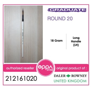 

Kuas Lukis Graduate Daler Rowney Synthetic Round 20 212161020